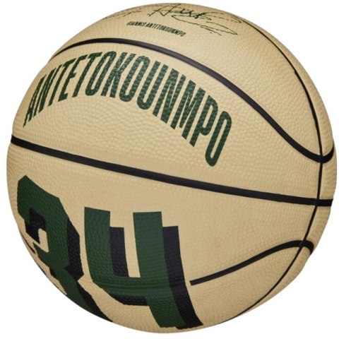 Piłka do koszykówki Wilson NBA Player Icon Giannis Antetokounmpo Mini Ball WZ4007501XB Piłka do koszykówki Wilson NBA Player Icon Giannis Antetokounmpo Mini Ball WZ4007501XB