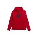 Bluza 4F M 4FSS23TSWSM353 czerwony