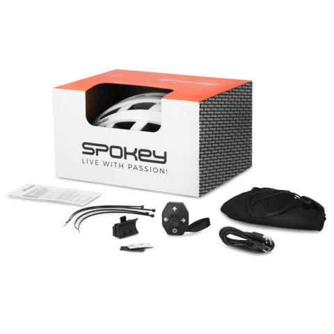 Kask rowerowy Spokey Pointer Pro 55-58 cm 941266 Kask rowerowy Spokey Pointer Pro 55-58 cm 941266