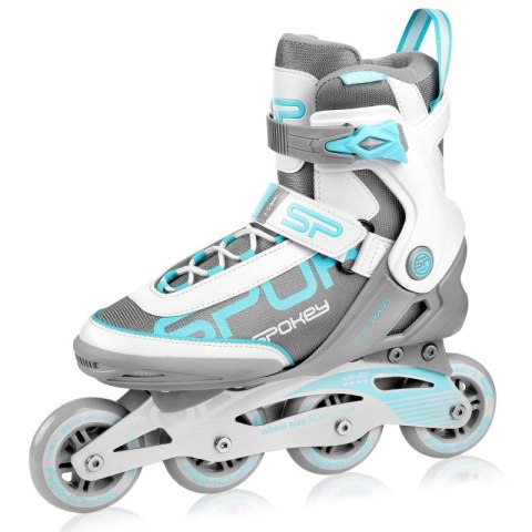 Łyżworolki Spokey Prime Pro WH/TQ 39 926967 Łyżworolki Spokey Prime Pro WH/TQ 39 926967