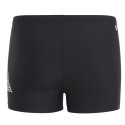 Kąpielówki adidas 3 Bar Log Boxer Jr HR7480