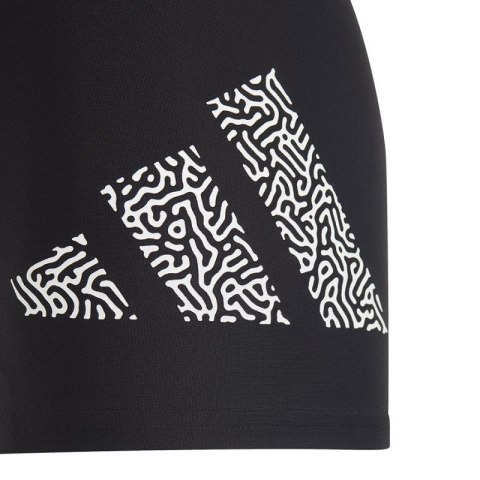 Kąpielówki adidas 3 Bar Log Boxer Jr HR7480