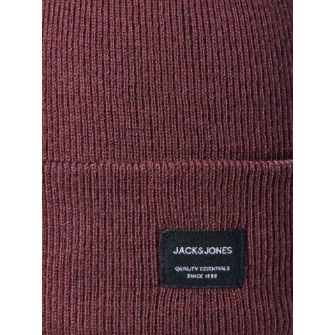 Czapka Jack & Jones Jacdna Beanie Noos M 12092815 bordowa Czapka Jack & Jones Jacdna Beanie Noos M 12092815 bordowa