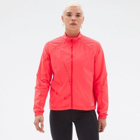 Kurtka do biegania New Balance Printed Impact Run Light Pac Ere W WJ21265ERE Kurtka do biegania New Balance Printed Impact Run Light Pac Ere W WJ21265ERE