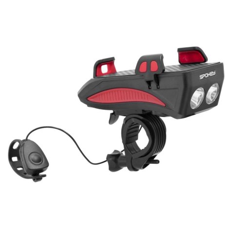 Lampka rowerowa Spokey Holdi SPK-942715 Lampka rowerowa Spokey Holdi SPK-942715