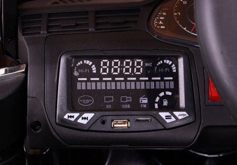 Audi Q7 Quattro S-Line na akumulator Czerwony + Pilot + Wolny Start + EVA + Radio MP3 LED Audi Q7 Quattro S-Line na akumulator Czerwony + Pilot + Wolny Start + EVA + Radio MP3 LED