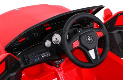 Autko City Rider dla dzieci Czerwony + Pilot + Regulacja kierownicy + Wolny Start + MP3 USB + LED Autko City Rider dla dzieci Czerwony + Pilot + Regulacja kierownicy + Wolny Start + MP3 USB + LED
