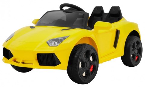 Autko Future na akumulator dla dzieci Żółty + Pilot Autko Future na akumulator dla dzieci Żółty + Pilot
