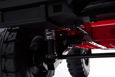 Auto na akumulator Mercedes-Benz Zetros dla dzieci Czerwony + 2-osobowy + Bagażnik + Pilot Auto na akumulator Mercedes-Benz Zetros dla dzieci Czerwony + 2-osobowy + Bagażnik + Pilot