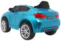BMW X6M Elektryczne Autko, SUV dla dzieci Lakier Niebieski + Pilot