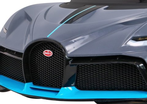 Bugatti Divo Autko na akumulator dla dzieci Szary + Pilot + EVA + Wolny Start + LED MP3 Bugatti Divo Autko na akumulator dla dzieci Szary + Pilot + EVA + Wolny Start + LED MP3