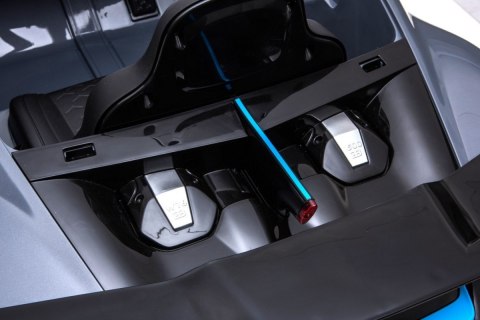 Bugatti Divo Autko na akumulator dla dzieci Szary + Pilot + EVA + Wolny Start + LED MP3 Bugatti Divo Autko na akumulator dla dzieci Szary + Pilot + EVA + Wolny Start + LED MP3