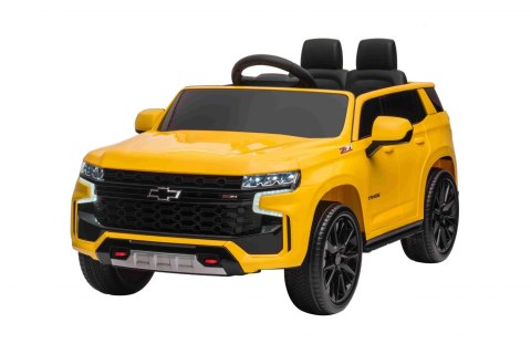 Chevrolet Tahoe Elektryczne Autko dla dzieci Żółty + Pilot + EVA + Radio MP3 + LED Chevrolet Tahoe Elektryczne Autko dla dzieci Żółty + Pilot + EVA + Radio MP3 + LED