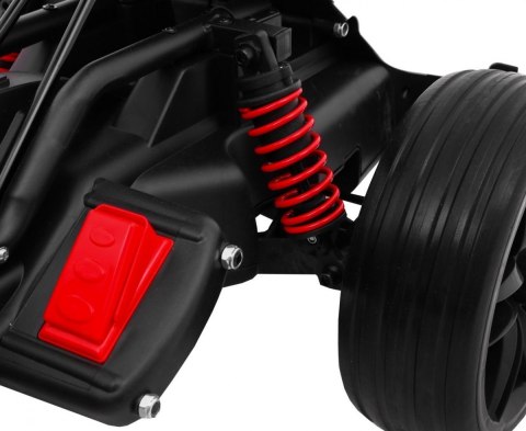 Gokart na akumulator Bolid XR-1 dla dzieci Biały + Regulowana kierownica + Profilowane siedzenie Gokart na akumulator Bolid XR-1 dla dzieci Biały + Regulowana kierownica + Profilowane siedzenie