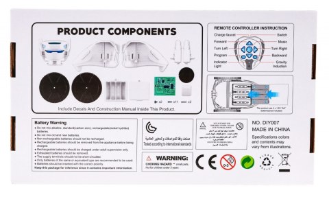 Inteligentny robot sterowany zegarkiem dla dzieci 6+ Mechanizm grawitacyjny + Interaktywne funkcje Inteligentny robot sterowany zegarkiem dla dzieci 6+ Mechanizm grawitacyjny + Interaktywne funkcje