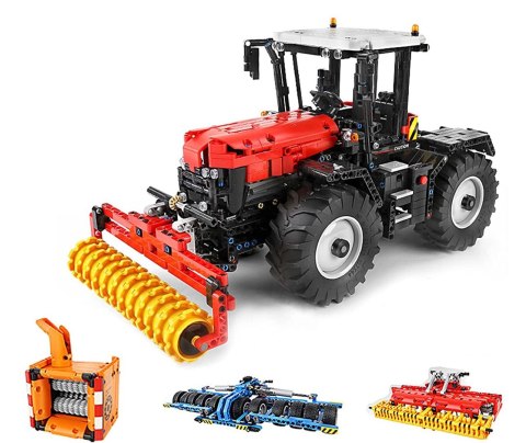 Klocki RC : Czerwony Traktor 2716el. Klocki RC : Czerwony Traktor 2716el.