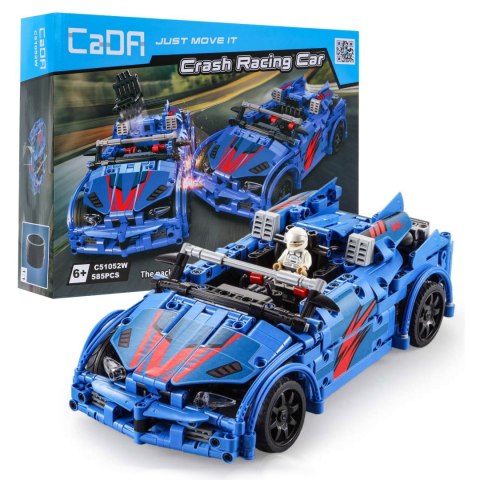 Klocki techniczne CaDA 585 el. Zdalnie sterowany Crush Racing Car dla dzieci 6+ Auto z katapultą Klocki techniczne CaDA 585 el. Zdalnie sterowany Crush Racing Car dla dzieci 6+ Auto z katapultą