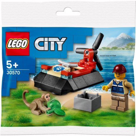 LEGO 30570 City Poduszkowiec ratowników dzikich LEGO 30570 City Poduszkowiec ratowników dzikich