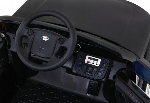 Land Rover Discovery Autko elektryczne dla dzieci Czarny + Pilot + Koła EVA + Wolny Start + Radio MP3 Land Rover Discovery Autko elektryczne dla dzieci Czarny + Pilot + Koła EVA + Wolny Start + Radio MP3