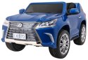 Lexus LX570 Lakierowane Autko dla 2 dzieci Niebieski SUV + Pilot