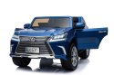 Lexus LX570 Lakierowane Autko dla 2 dzieci Niebieski SUV + Pilot