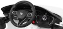Maserati Ghibli na akumulator dla dzieci Biały + Pilot
