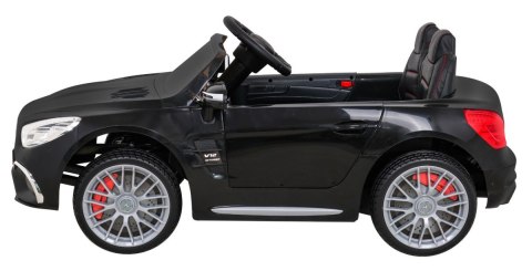 Mercedes Benz AMG SL65 S elektryczny dla dzieci Czarny + Pilot + Audio LED + Ekoskóra + EVA + Wolny Start Mercedes Benz AMG SL65 S elektryczny dla dzieci Czarny + Pilot + Audio LED + Ekoskóra + EVA + Wolny Start