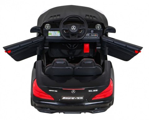 Mercedes Benz AMG SL65 S elektryczny dla dzieci Czarny + Pilot + Audio LED + Ekoskóra + EVA + Wolny Start Mercedes Benz AMG SL65 S elektryczny dla dzieci Czarny + Pilot + Audio LED + Ekoskóra + EVA + Wolny Start