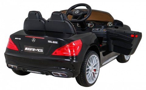 Mercedes Benz AMG SL65 S elektryczny dla dzieci Czarny + Pilot + Audio LED + Ekoskóra + EVA + Wolny Start Mercedes Benz AMG SL65 S elektryczny dla dzieci Czarny + Pilot + Audio LED + Ekoskóra + EVA + Wolny Start