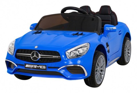 Mercedes Benz AMG SL65 S elektryczny dla dzieci Niebieski + Pilot + Audio LED + Ekoskóra + EVA + Wolny Start Mercedes Benz AMG SL65 S elektryczny dla dzieci Niebieski + Pilot + Audio LED + Ekoskóra + EVA + Wolny Start