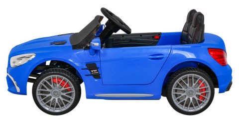 Mercedes Benz AMG SL65 S elektryczny dla dzieci Niebieski + Pilot + Audio LED + Ekoskóra + EVA + Wolny Start Mercedes Benz AMG SL65 S elektryczny dla dzieci Niebieski + Pilot + Audio LED + Ekoskóra + EVA + Wolny Start