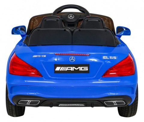 Mercedes Benz AMG SL65 S elektryczny dla dzieci Niebieski + Pilot + Audio LED + Ekoskóra + EVA + Wolny Start Mercedes Benz AMG SL65 S elektryczny dla dzieci Niebieski + Pilot + Audio LED + Ekoskóra + EVA + Wolny Start