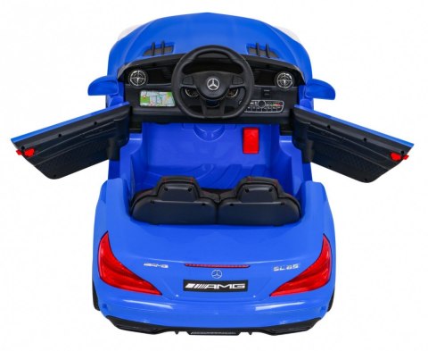 Mercedes Benz AMG SL65 S elektryczny dla dzieci Niebieski + Pilot + Audio LED + Ekoskóra + EVA + Wolny Start Mercedes Benz AMG SL65 S elektryczny dla dzieci Niebieski + Pilot + Audio LED + Ekoskóra + EVA + Wolny Start