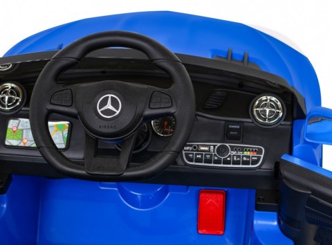 Mercedes Benz AMG SL65 S elektryczny dla dzieci Niebieski + Pilot + Audio LED + Ekoskóra + EVA + Wolny Start Mercedes Benz AMG SL65 S elektryczny dla dzieci Niebieski + Pilot + Audio LED + Ekoskóra + EVA + Wolny Start