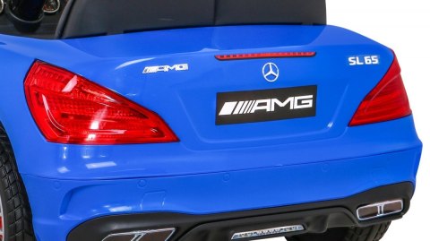 Mercedes Benz AMG SL65 S elektryczny dla dzieci Niebieski + Pilot + Audio LED + Ekoskóra + EVA + Wolny Start Mercedes Benz AMG SL65 S elektryczny dla dzieci Niebieski + Pilot + Audio LED + Ekoskóra + EVA + Wolny Start