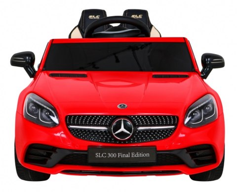 Mercedes Benz SLC300 Auto na akumulator dla dzieci Czerwony + Dźwięki MP3 Światła + Pilot + Wolny Start Mercedes Benz SLC300 Auto na akumulator dla dzieci Czerwony + Dźwięki MP3 Światła + Pilot + Wolny Start