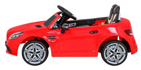 Mercedes Benz SLC300 Auto na akumulator dla dzieci Czerwony + Dźwięki MP3 Światła + Pilot + Wolny Start Mercedes Benz SLC300 Auto na akumulator dla dzieci Czerwony + Dźwięki MP3 Światła + Pilot + Wolny Start