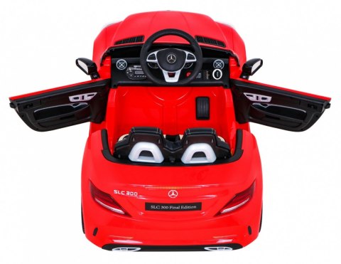 Mercedes Benz SLC300 Auto na akumulator dla dzieci Czerwony + Dźwięki MP3 Światła + Pilot + Wolny Start Mercedes Benz SLC300 Auto na akumulator dla dzieci Czerwony + Dźwięki MP3 Światła + Pilot + Wolny Start
