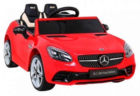 Mercedes Benz SLC300 Auto na akumulator dla dzieci Czerwony + Dźwięki MP3 Światła + Pilot + Wolny Start Mercedes Benz SLC300 Auto na akumulator dla dzieci Czerwony + Dźwięki MP3 Światła + Pilot + Wolny Start