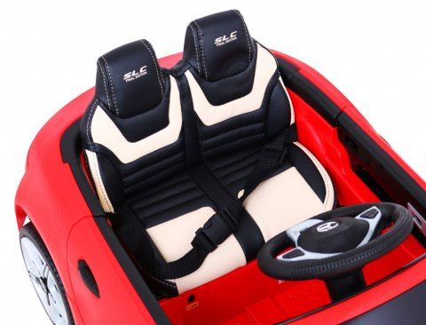 Mercedes Benz SLC300 Auto na akumulator dla dzieci Czerwony + Dźwięki MP3 Światła + Pilot + Wolny Start Mercedes Benz SLC300 Auto na akumulator dla dzieci Czerwony + Dźwięki MP3 Światła + Pilot + Wolny Start