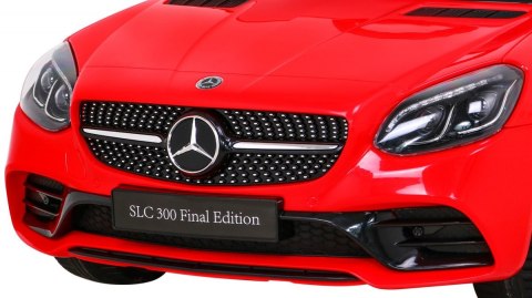 Mercedes Benz SLC300 Auto na akumulator dla dzieci Czerwony + Dźwięki MP3 Światła + Pilot + Wolny Start Mercedes Benz SLC300 Auto na akumulator dla dzieci Czerwony + Dźwięki MP3 Światła + Pilot + Wolny Start