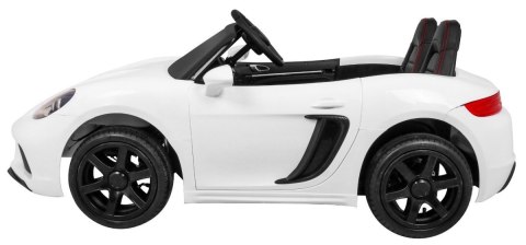 Perfecta Auto dla 2 dzieci Biały + Pompowane koła + Silnik bezszczotkowy + MP3 LED + Wolny Start Perfecta Auto dla 2 dzieci Biały + Pompowane koła + Silnik bezszczotkowy + MP3 LED + Wolny Start