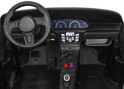 Perfecta Auto dla 2 dzieci Biały + Pompowane koła + Silnik bezszczotkowy + MP3 LED + Wolny Start Perfecta Auto dla 2 dzieci Biały + Pompowane koła + Silnik bezszczotkowy + MP3 LED + Wolny Start