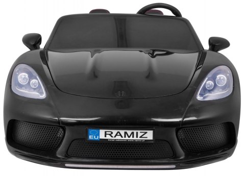 Perfecta Auto dla 2 dzieci Czarny + Pompowane koła + Silnik bezszczotkowy + MP3 LED + Wolny Start Perfecta Auto dla 2 dzieci Czarny + Pompowane koła + Silnik bezszczotkowy + MP3 LED + Wolny Start
