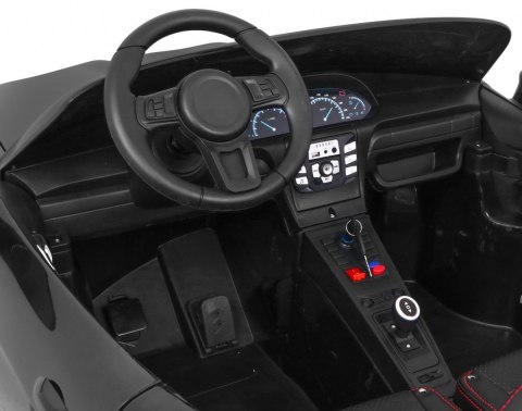 Perfecta Auto dla 2 dzieci Czarny + Pompowane koła + Silnik bezszczotkowy + MP3 LED + Wolny Start Perfecta Auto dla 2 dzieci Czarny + Pompowane koła + Silnik bezszczotkowy + MP3 LED + Wolny Start