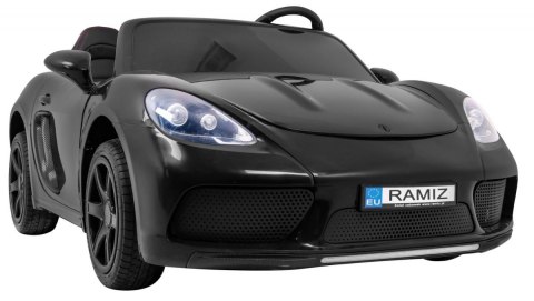Perfecta Auto dla 2 dzieci Czarny + Pompowane koła + Silnik bezszczotkowy + MP3 LED + Wolny Start Perfecta Auto dla 2 dzieci Czarny + Pompowane koła + Silnik bezszczotkowy + MP3 LED + Wolny Start