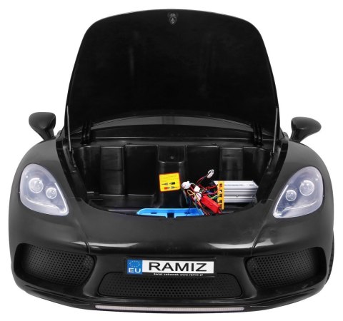 Perfecta Auto dla 2 dzieci Czarny + Pompowane koła + Silnik bezszczotkowy + MP3 LED + Wolny Start Perfecta Auto dla 2 dzieci Czarny + Pompowane koła + Silnik bezszczotkowy + MP3 LED + Wolny Start