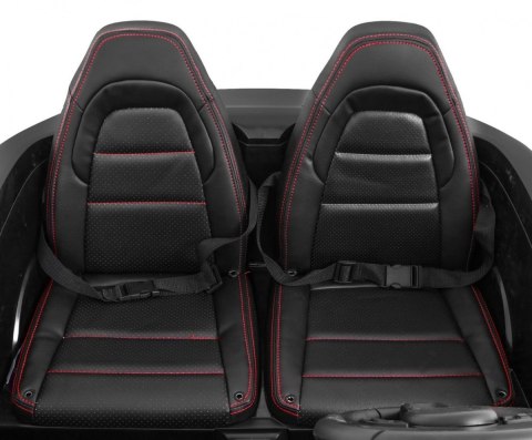 Perfecta Auto dla 2 dzieci Czarny + Pompowane koła + Silnik bezszczotkowy + MP3 LED + Wolny Start Perfecta Auto dla 2 dzieci Czarny + Pompowane koła + Silnik bezszczotkowy + MP3 LED + Wolny Start