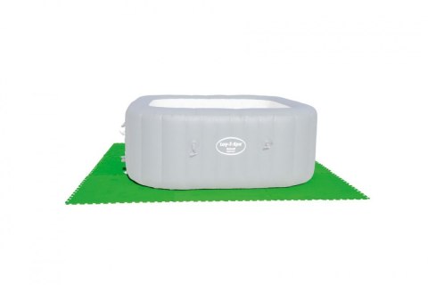 Piankowa Mata pod basen ogrodowy Zielony 9 szt. 78x78cm BESTWAY Piankowa Mata pod basen ogrodowy Zielony 9 szt. 78x78cm BESTWAY