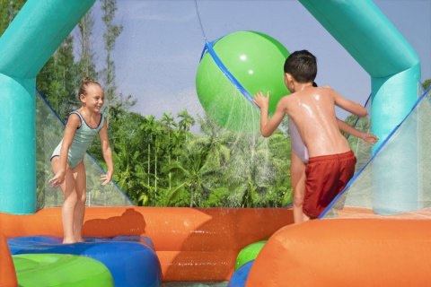 Plac Zabaw Park Wodny Dodge Drench BESTWAY + Natrysk wodny + 4 Dmuchane platformy Plac Zabaw Park Wodny Dodge Drench BESTWAY + Natrysk wodny + 4 Dmuchane platformy